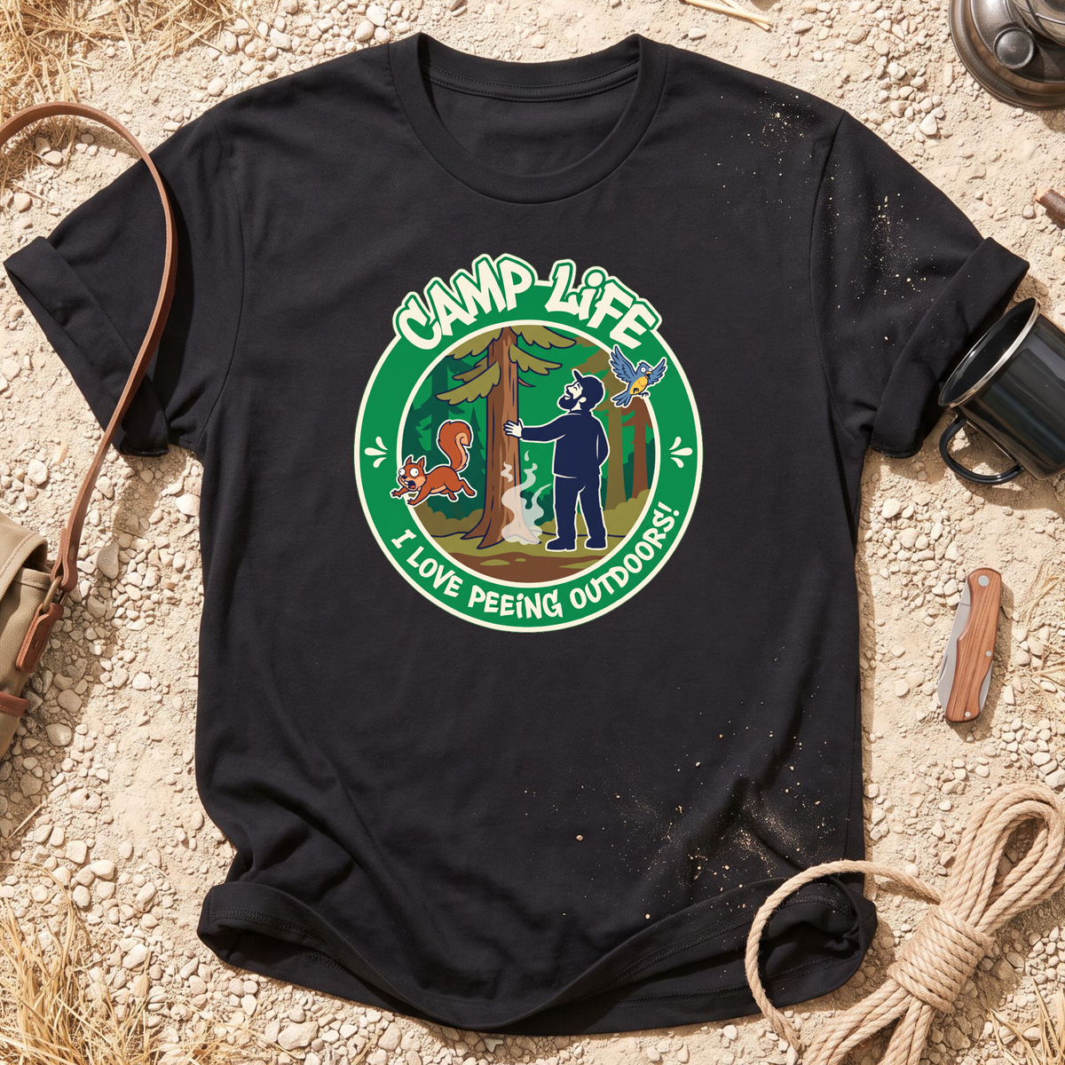 I Love Peeing Outdoors! T-Shirt