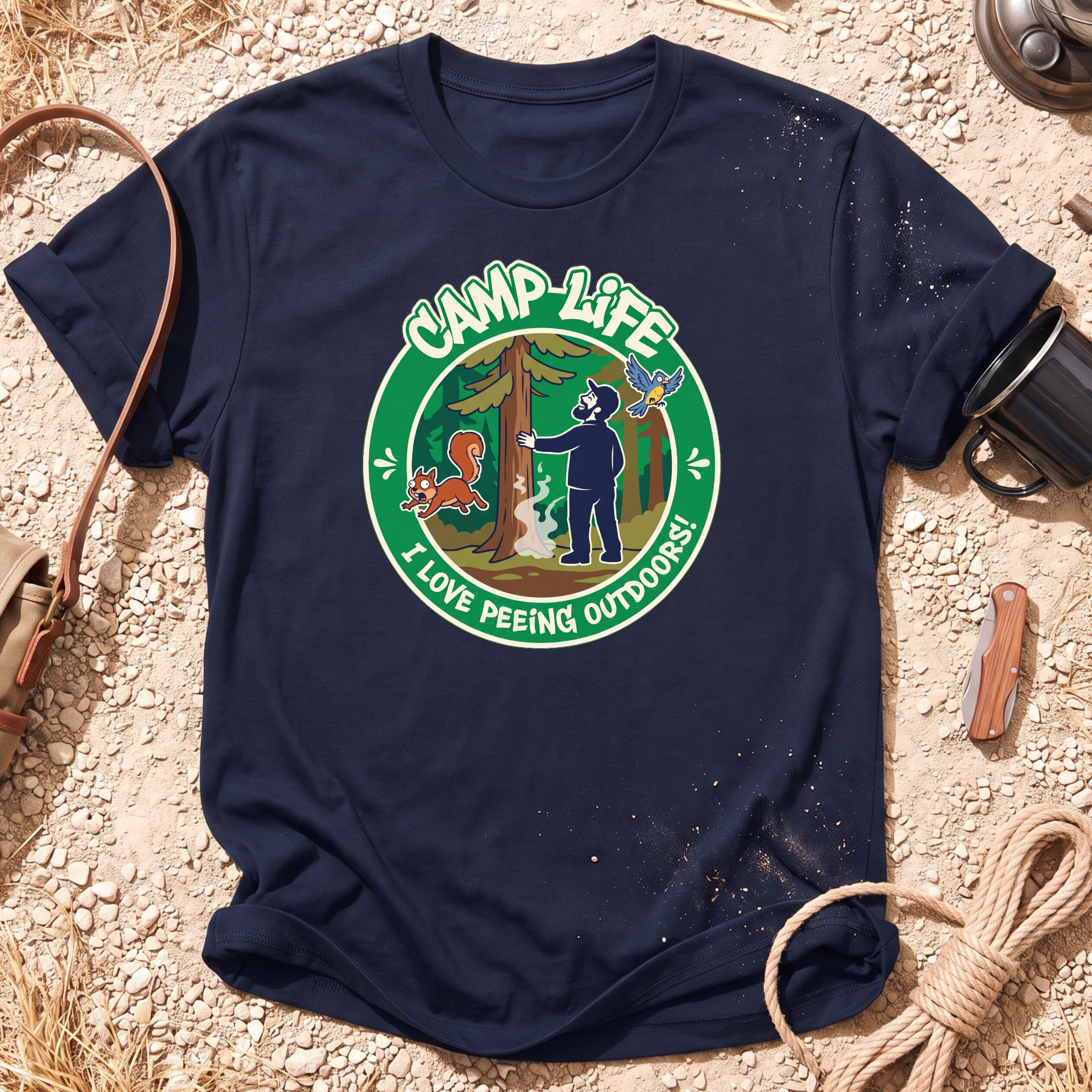 I Love Peeing Outdoors! T-Shirt