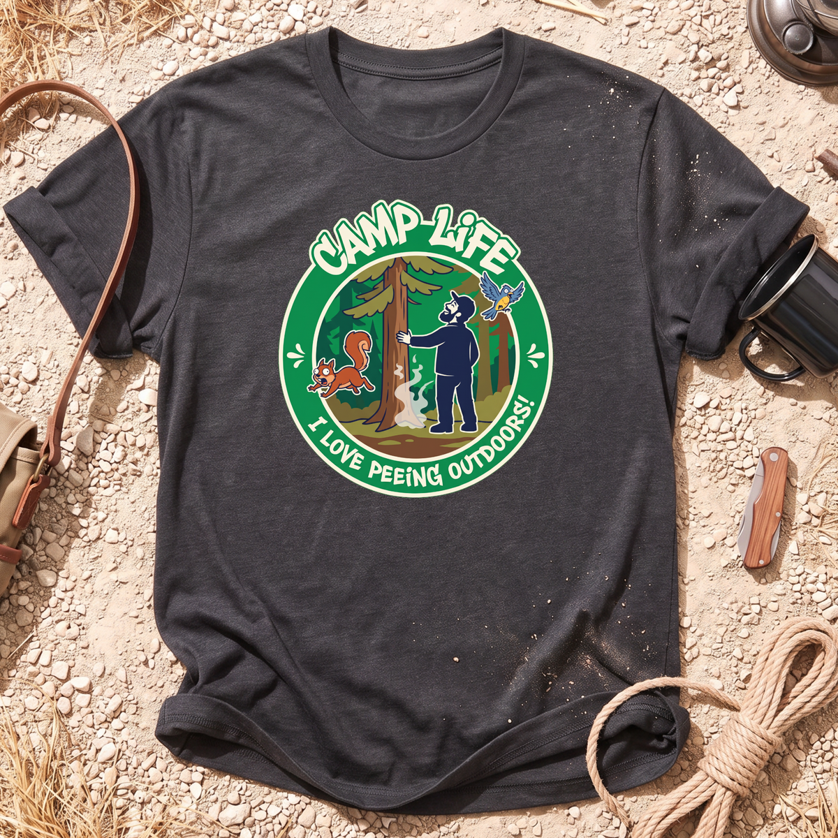 I Love Peeing Outdoors! T-Shirt