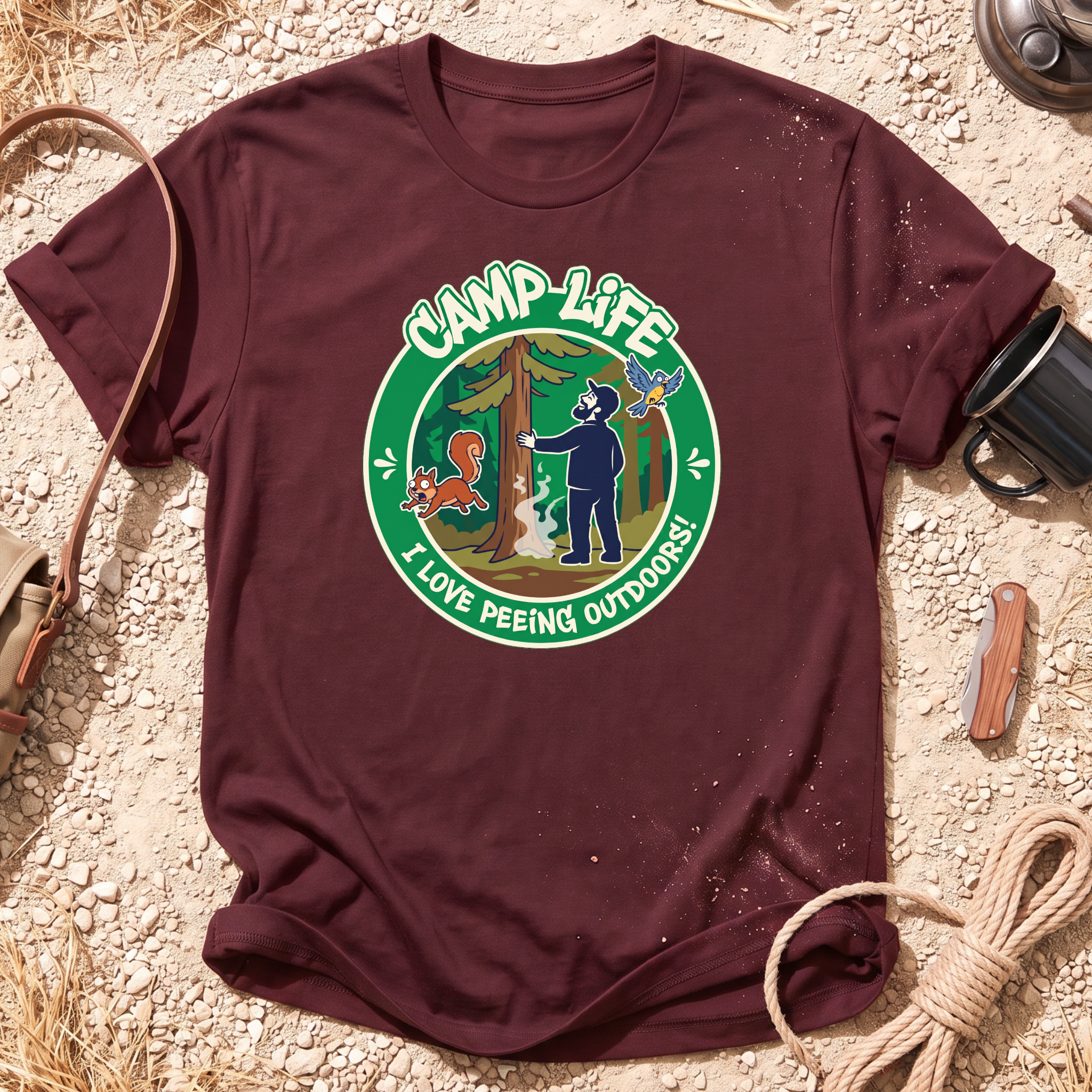 I Love Peeing Outdoors! T-Shirt