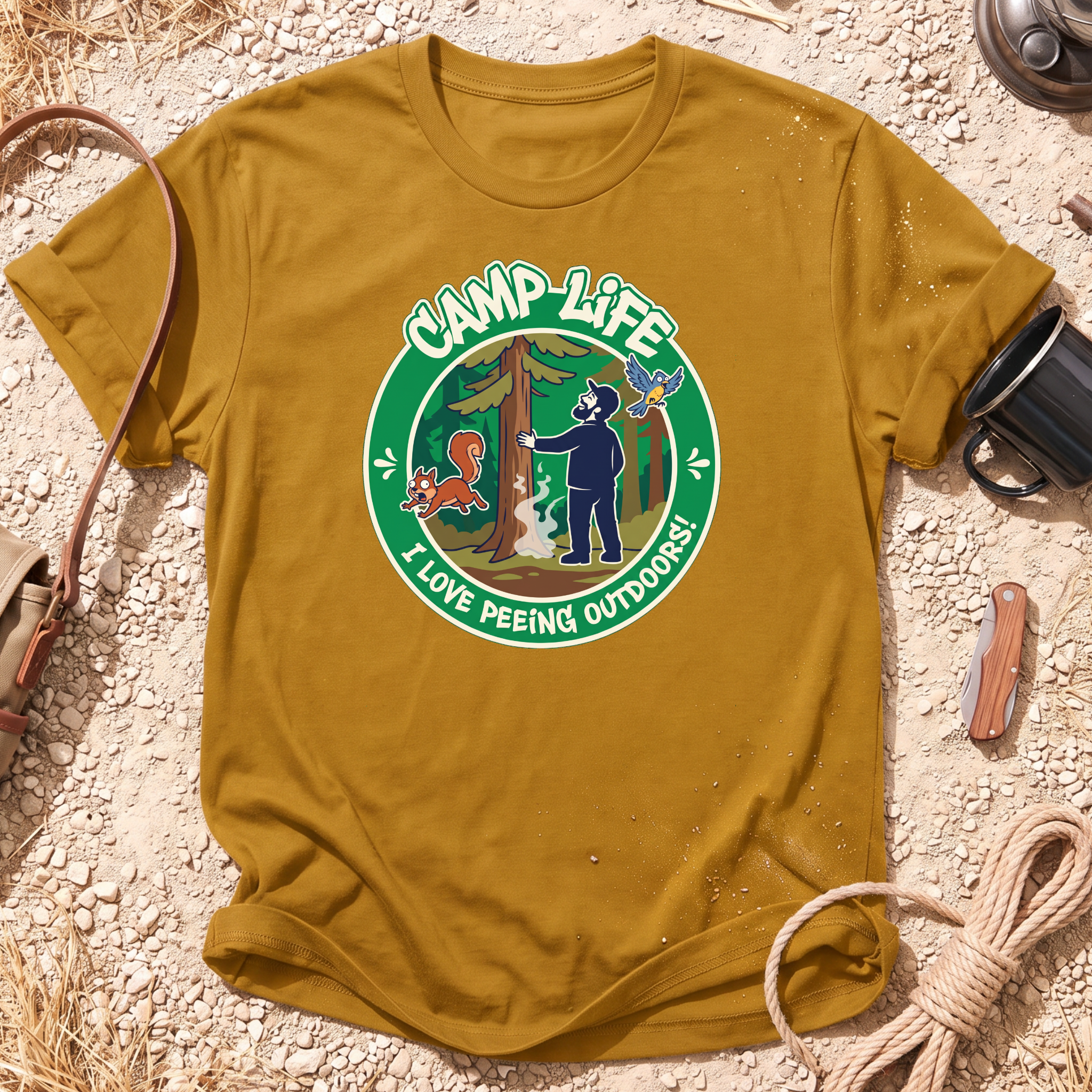 I Love Peeing Outdoors! T-Shirt