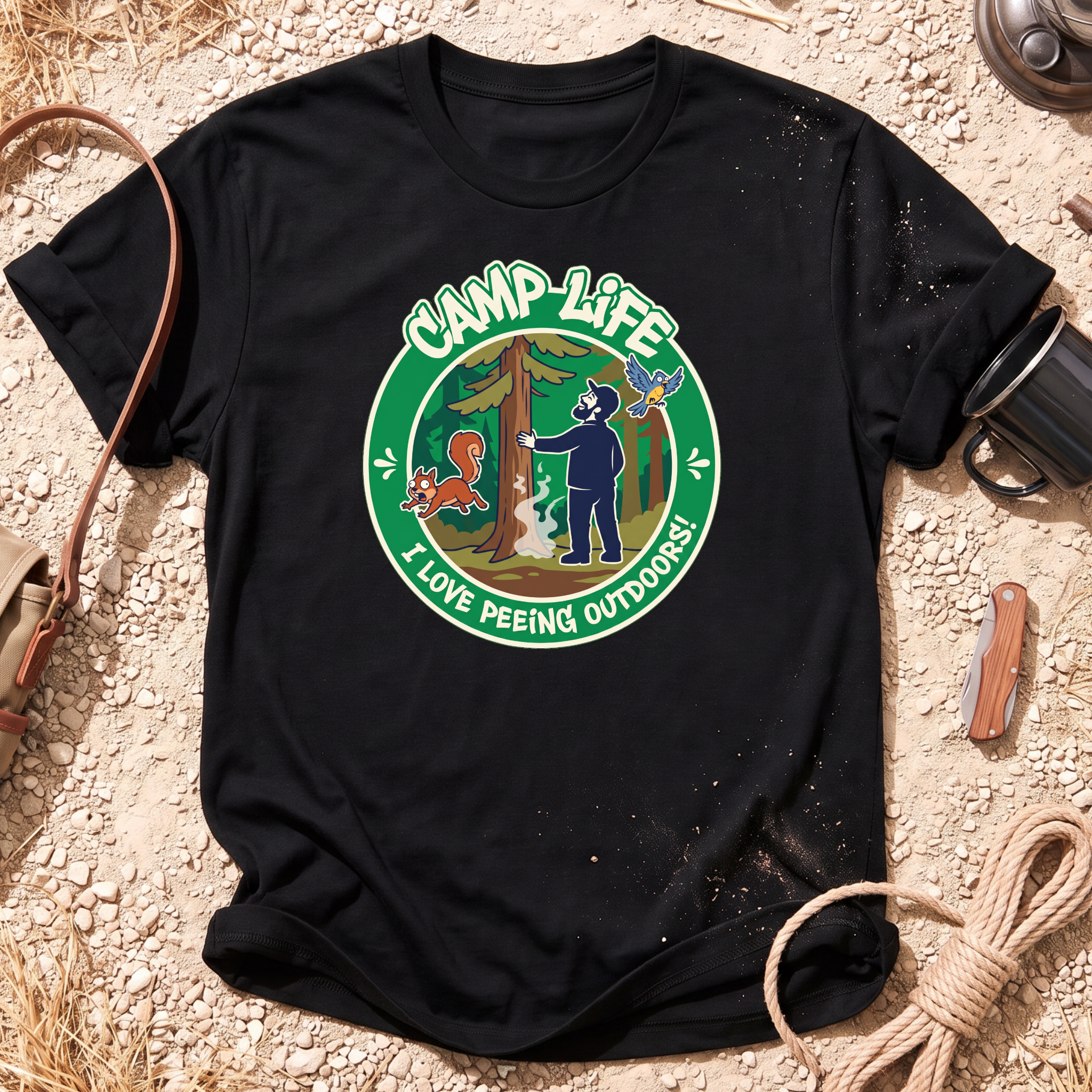I Love Peeing Outdoors! T-Shirt