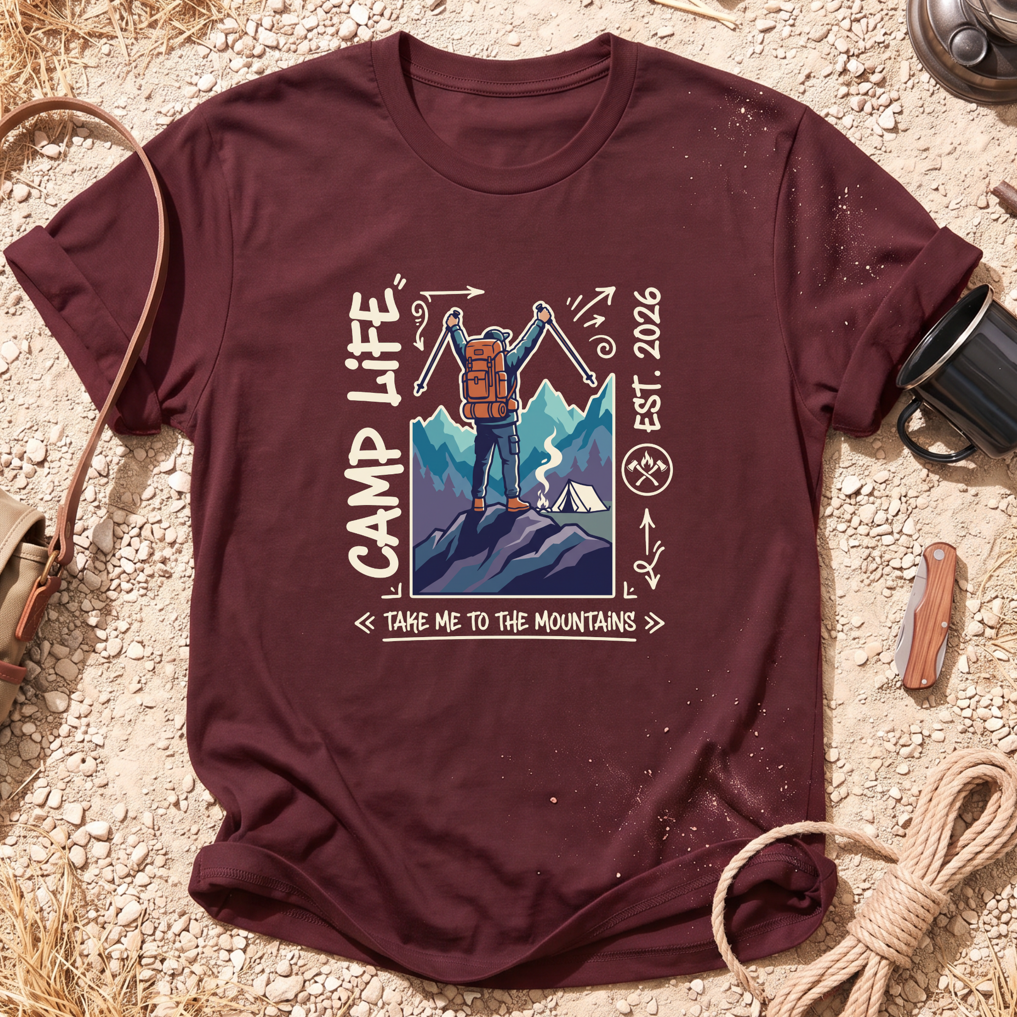 Take Me to the Mountains Graphic T-Shirt