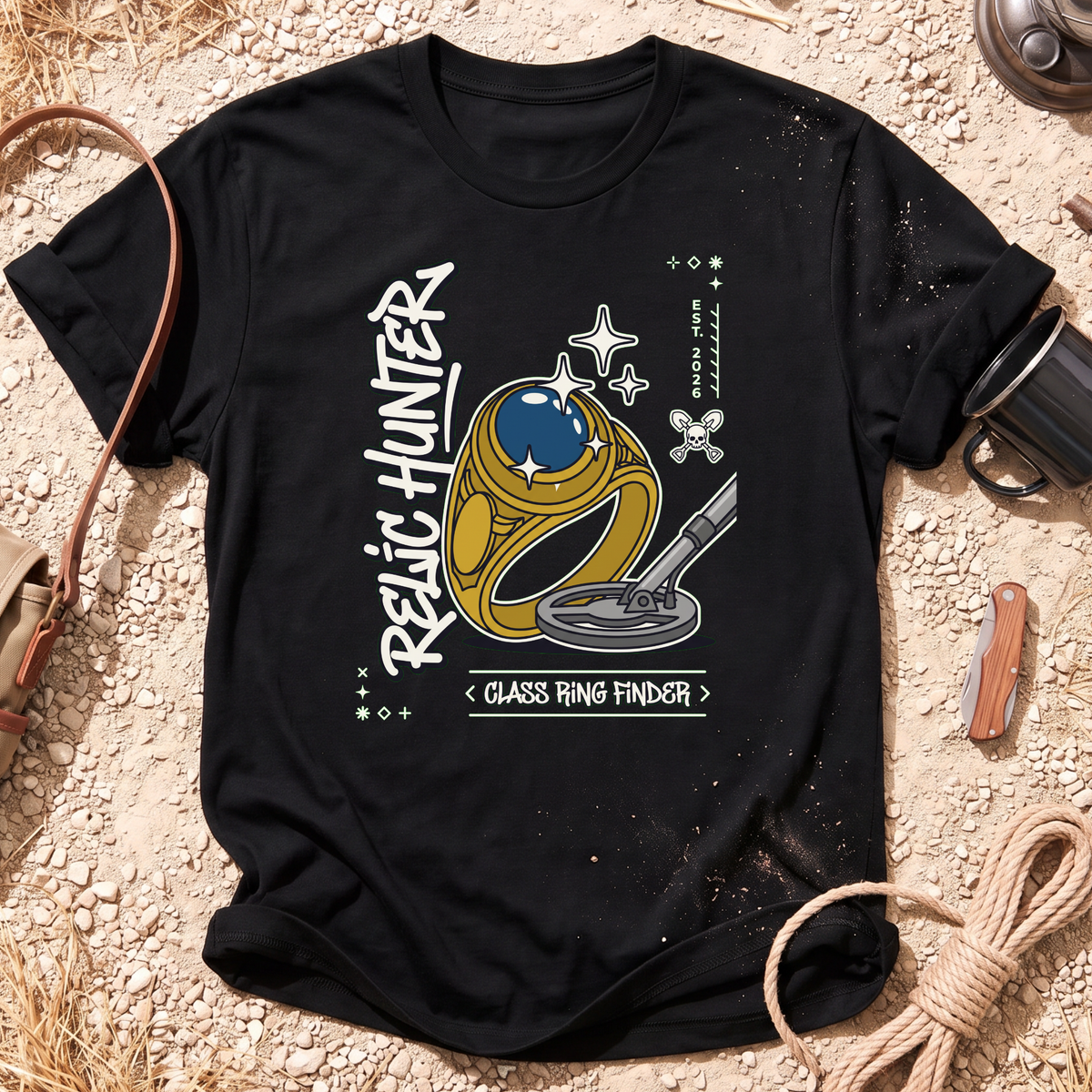 Class Ring Finder Graphic T-Shirt
