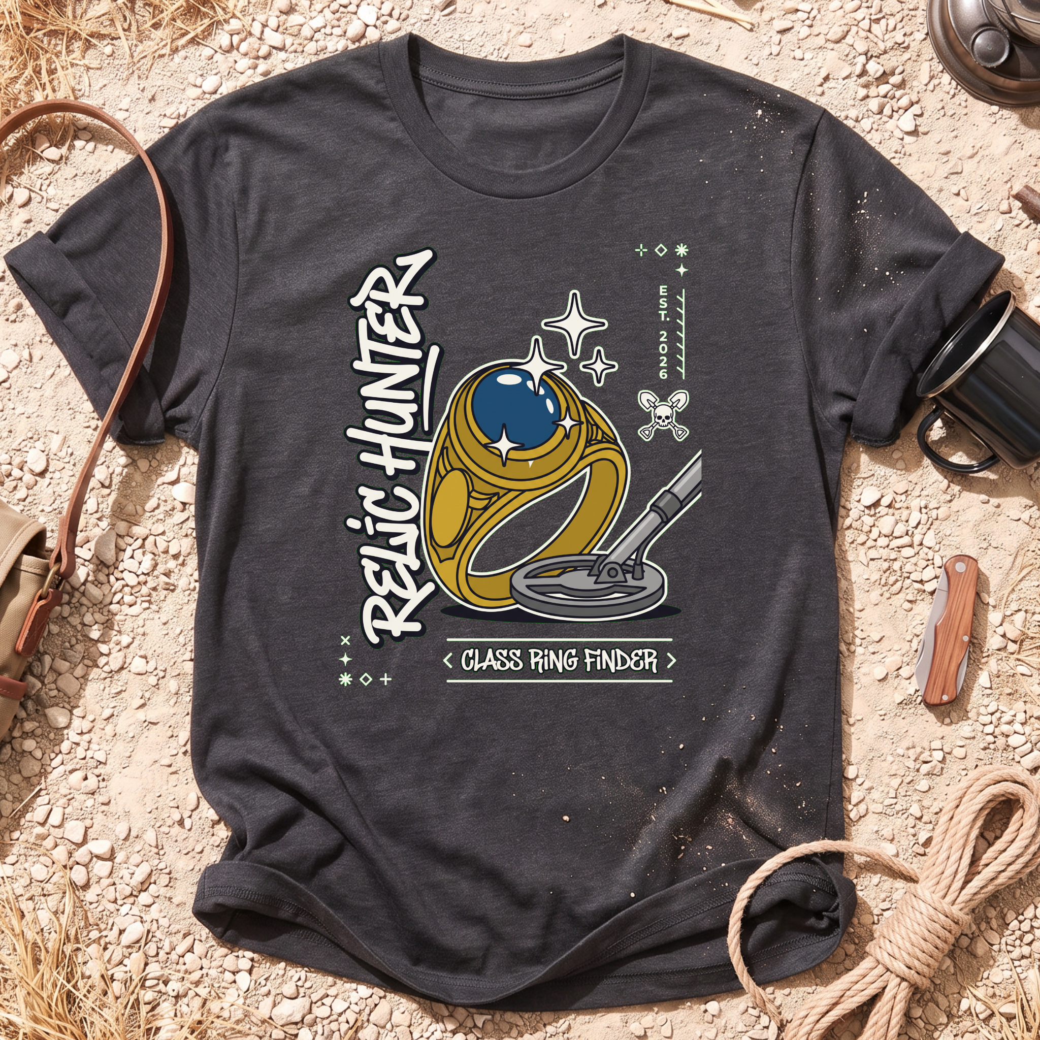 Class Ring Finder Graphic T-Shirt