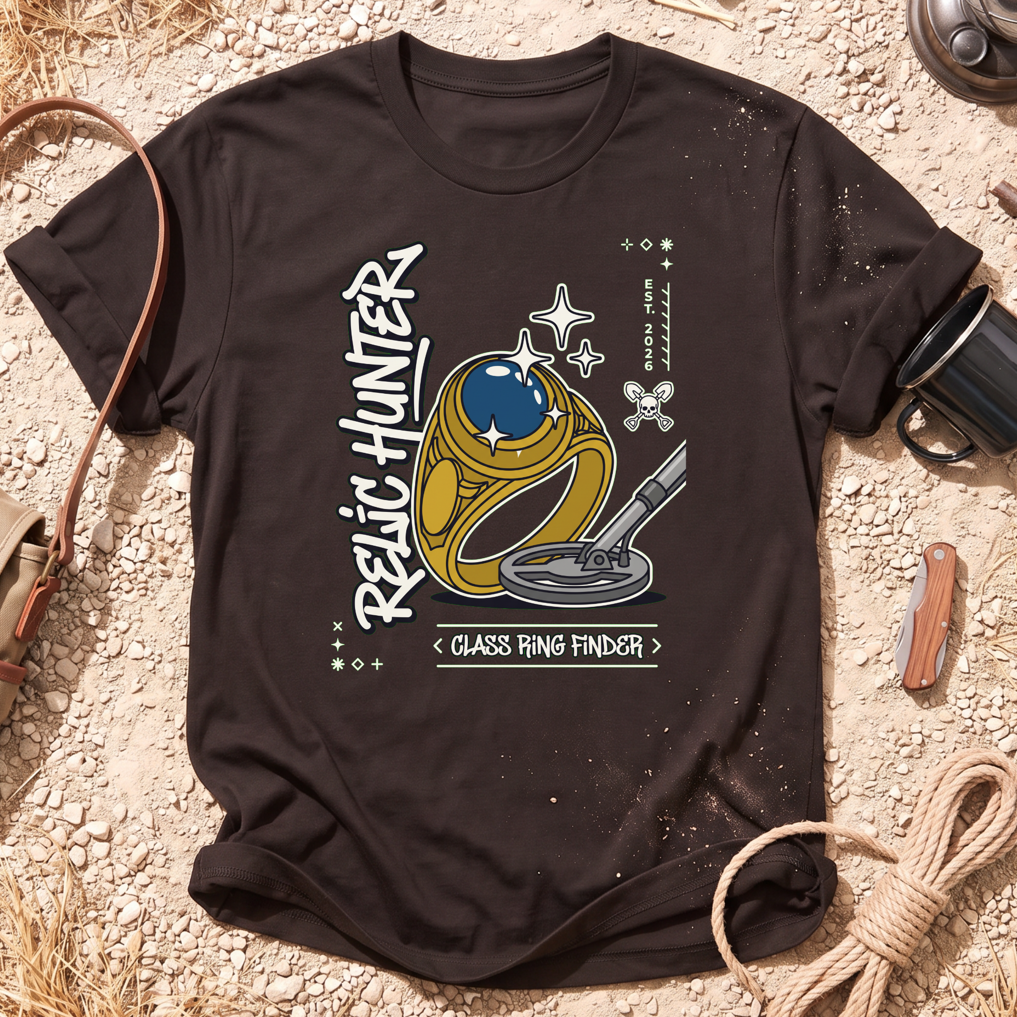 Class Ring Finder Graphic T-Shirt