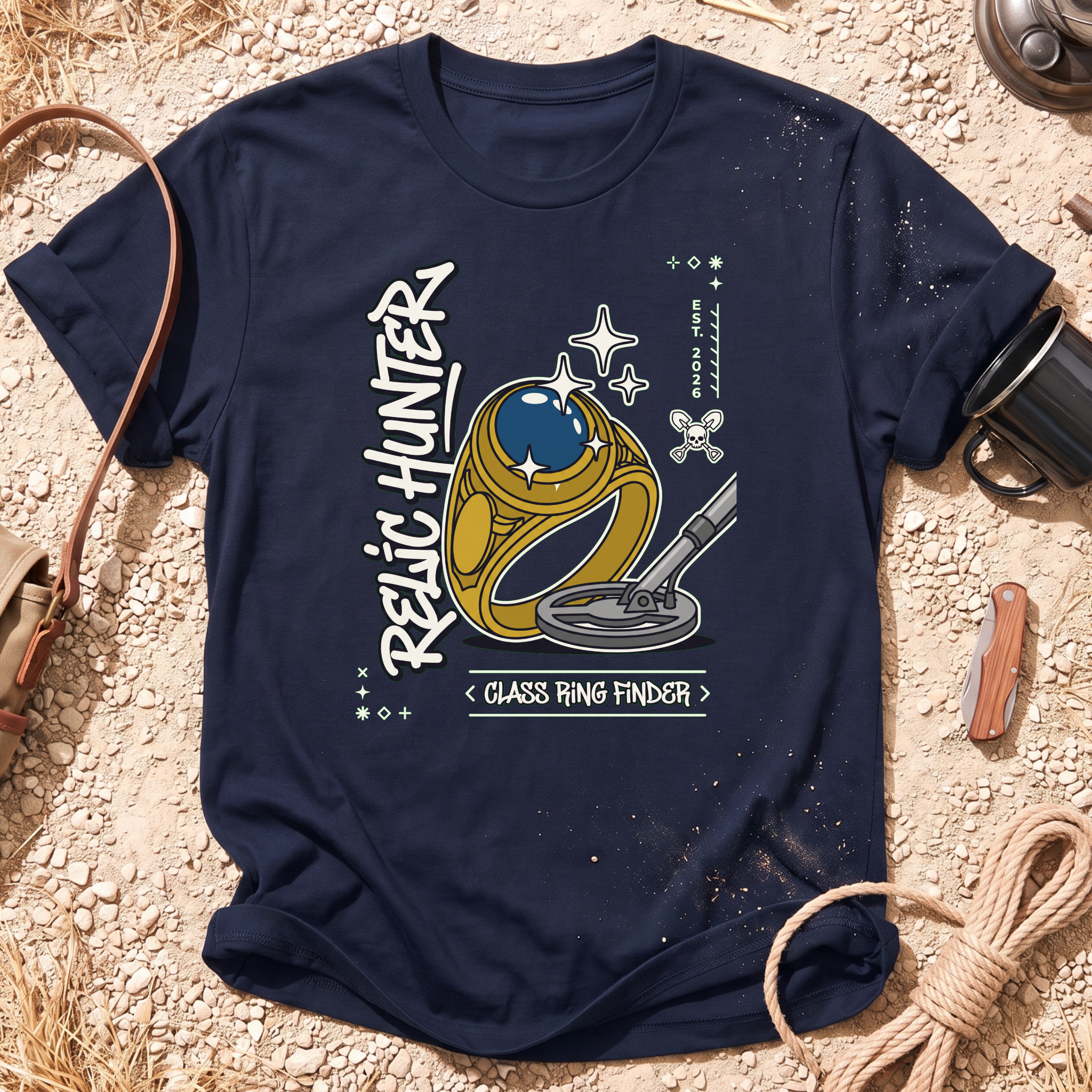 Class Ring Finder Graphic T-Shirt