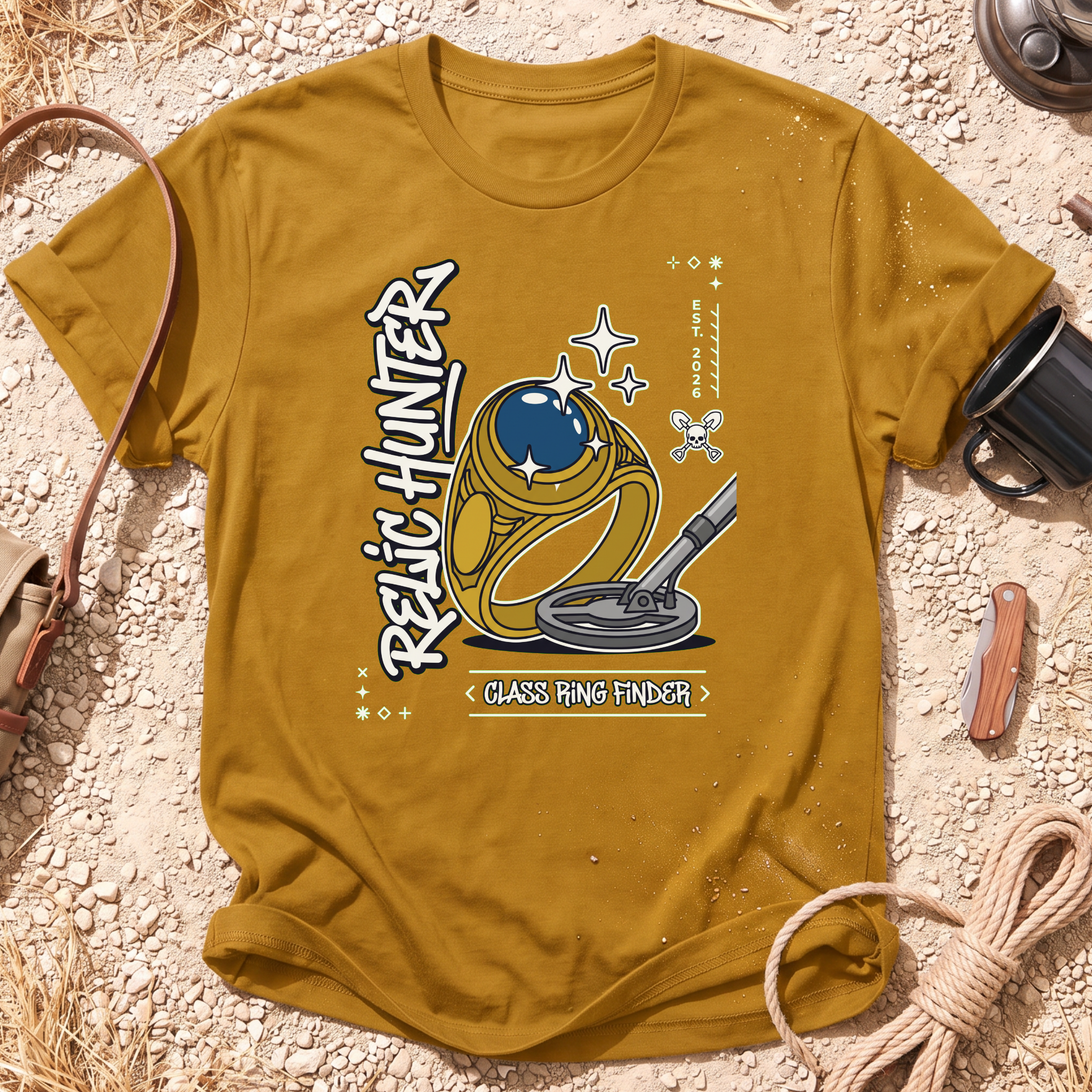 Class Ring Finder Graphic T-Shirt
