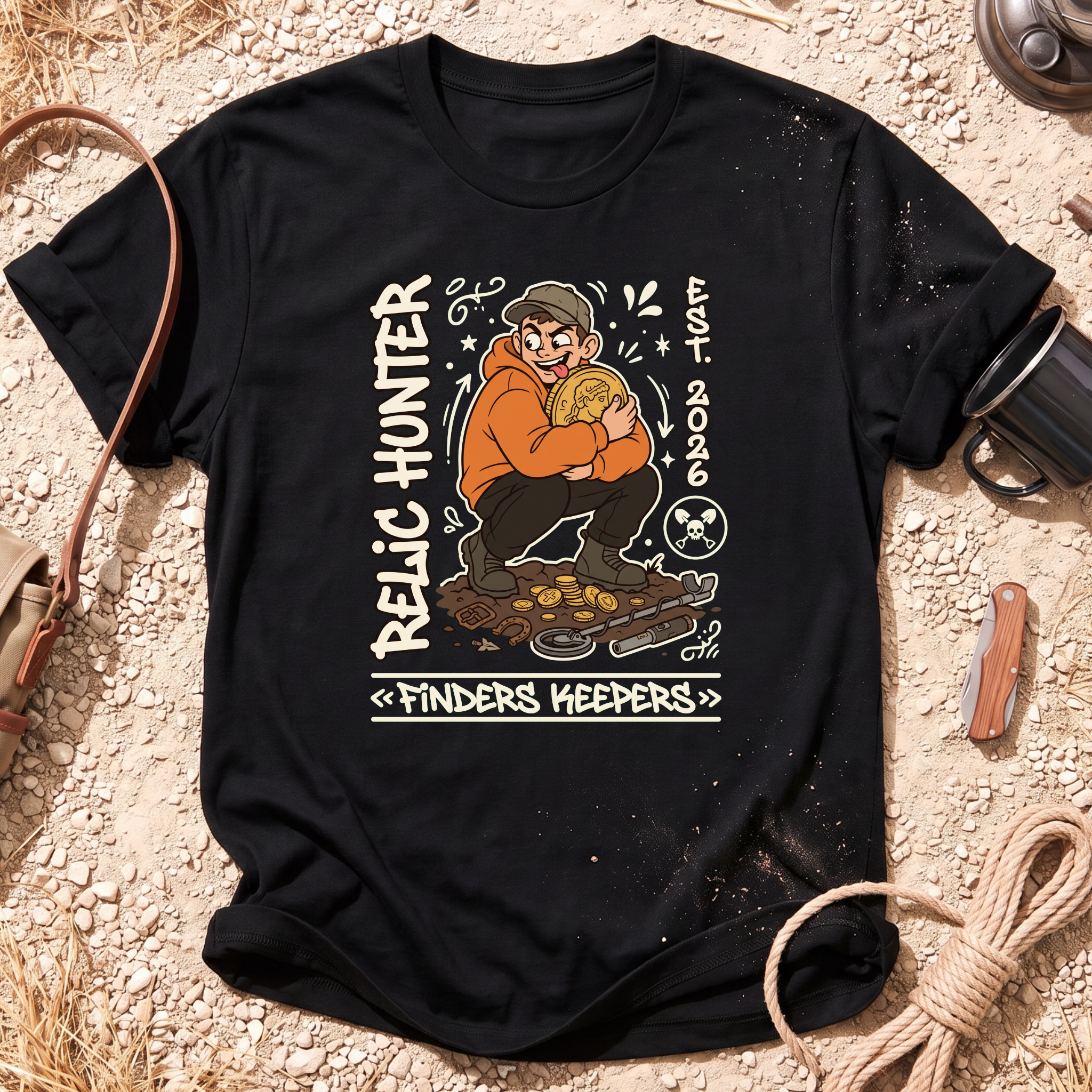 Finders Keepers Graphic T-Shirt