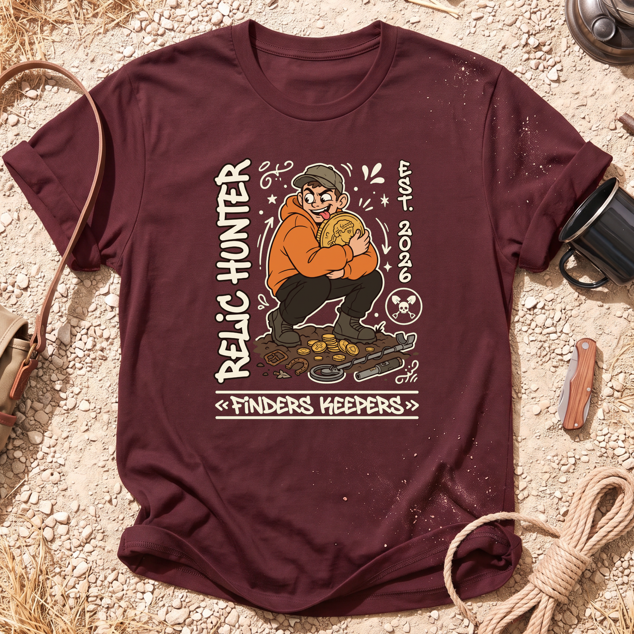 Finders Keepers Graphic T-Shirt