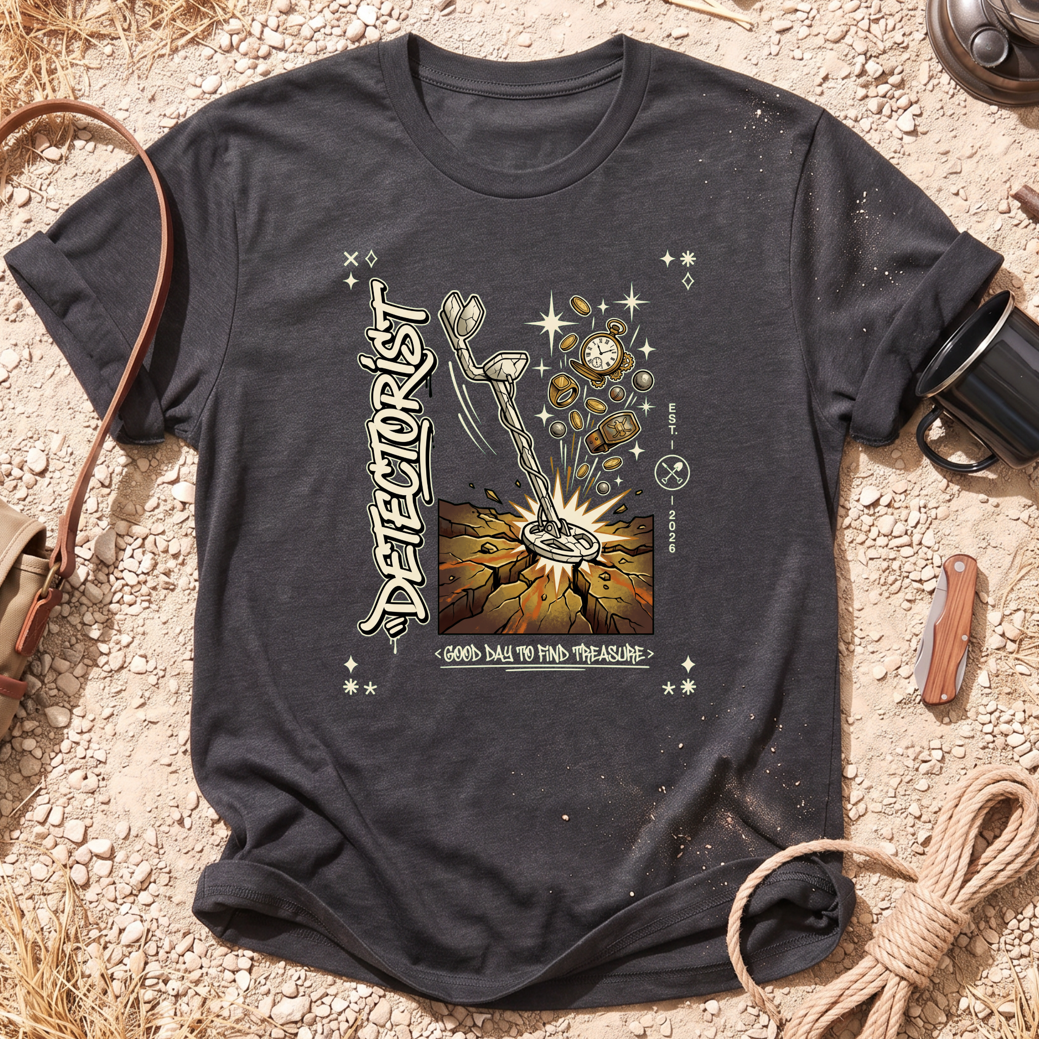 Good Day to Find Treasure Graphic T-Shirt