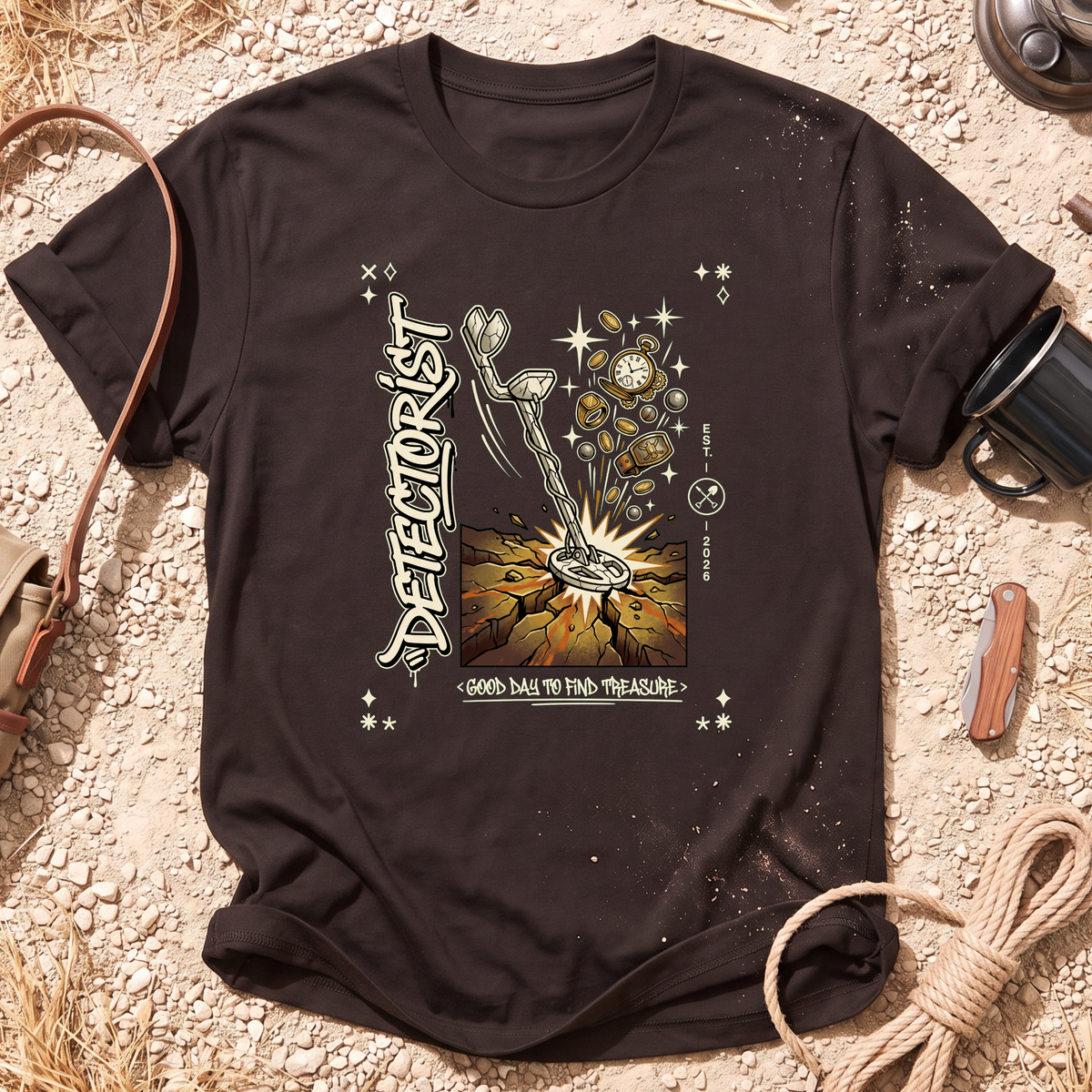 Good Day to Find Treasure Graphic T-Shirt