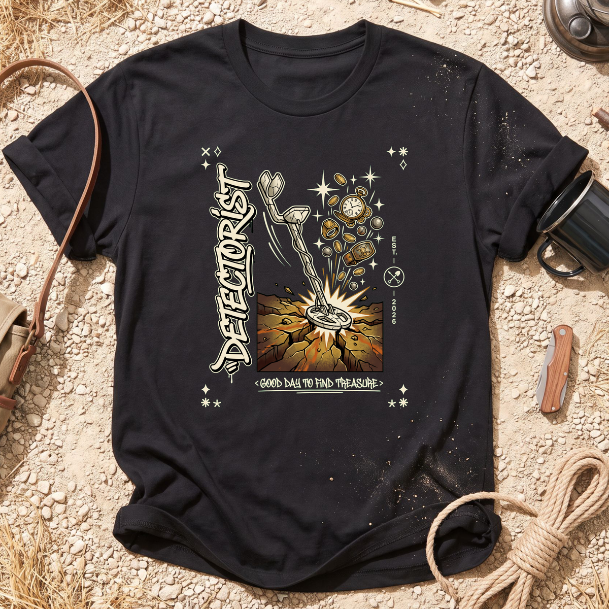 Good Day to Find Treasure Graphic T-Shirt