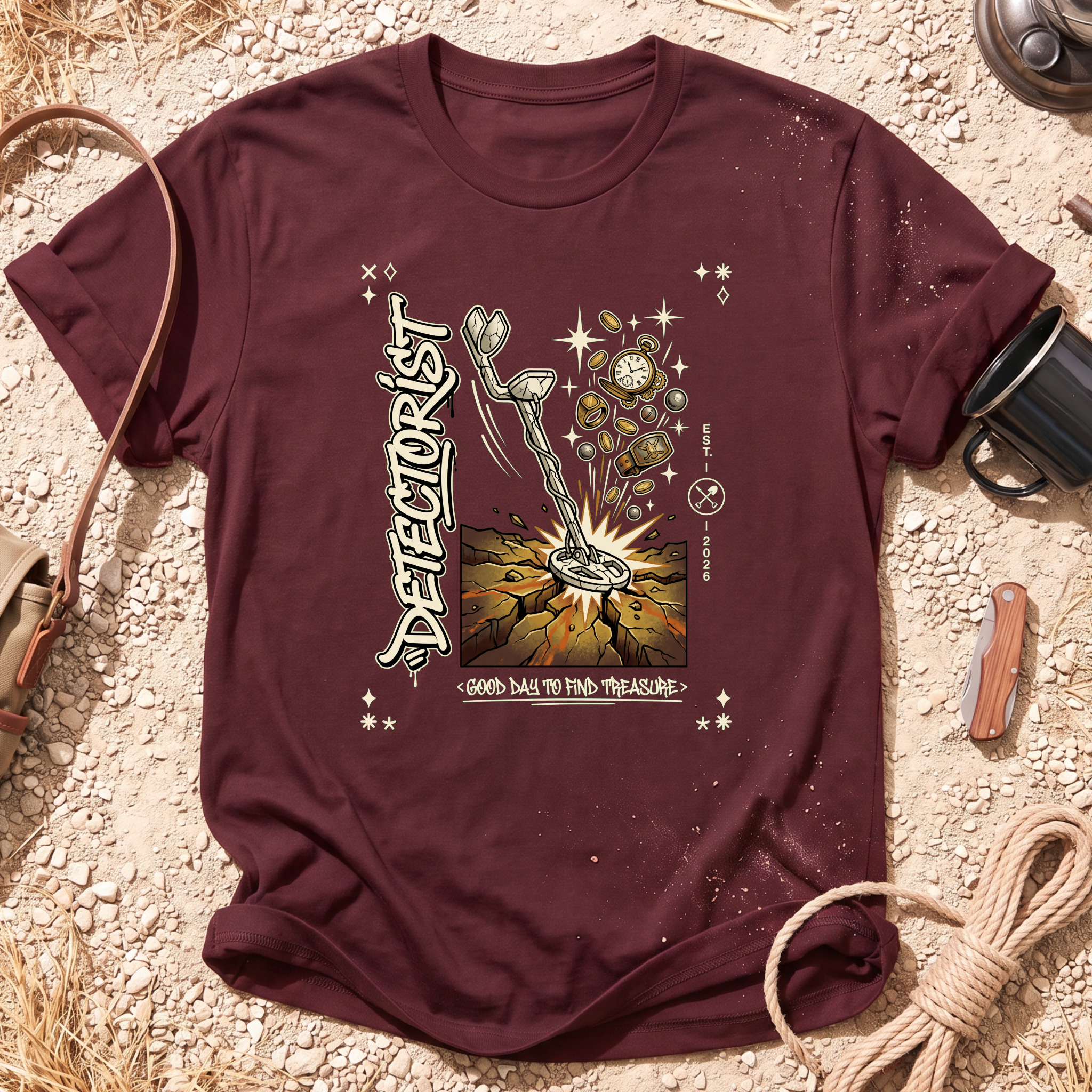 Good Day to Find Treasure Graphic T-Shirt