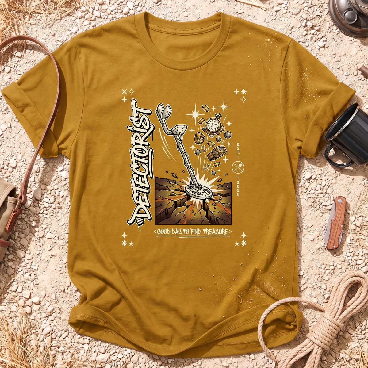 Good Day to Find Treasure Graphic T-Shirt