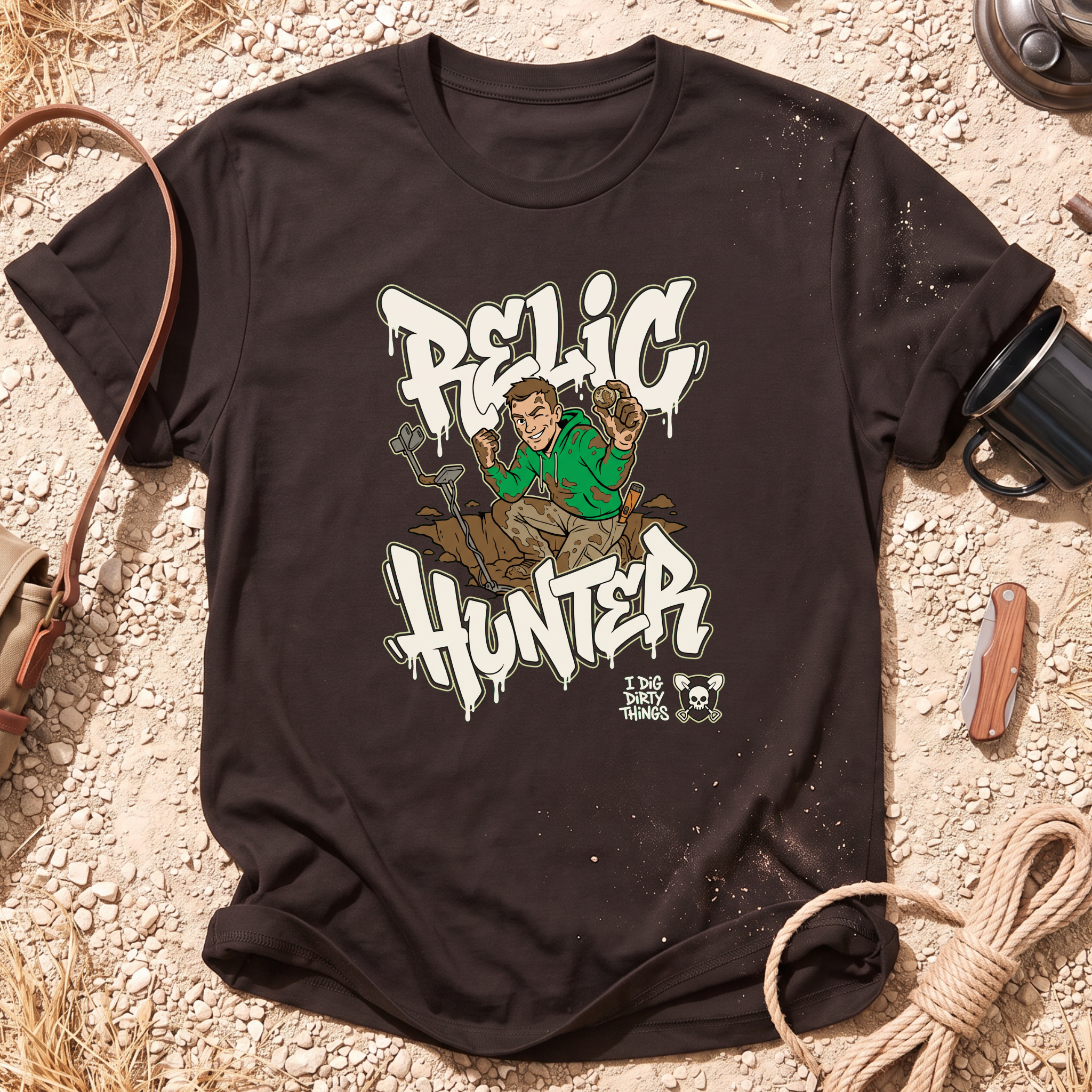 I Dig Dirty Things Graphic T-Shirt