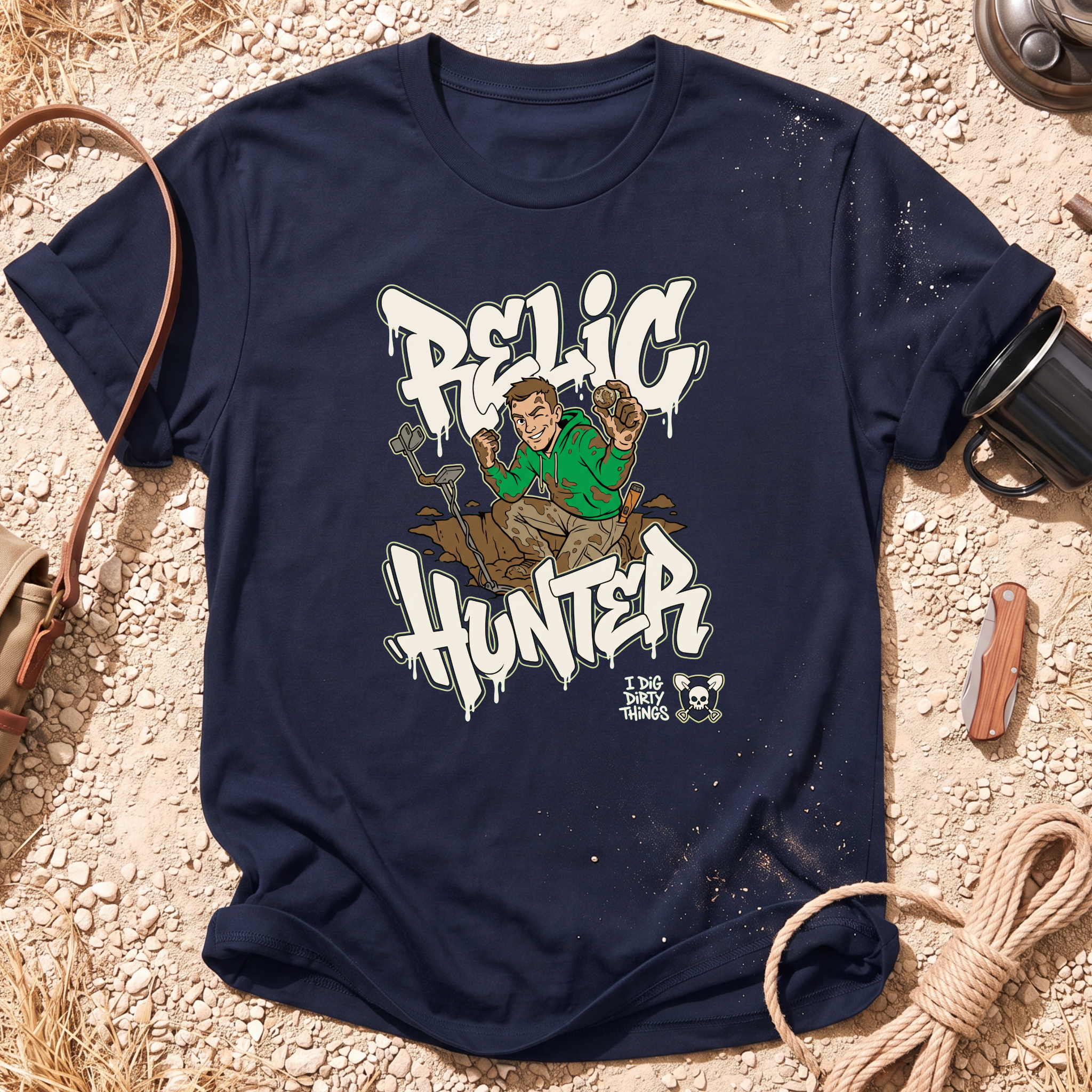 I Dig Dirty Things Graphic T-Shirt