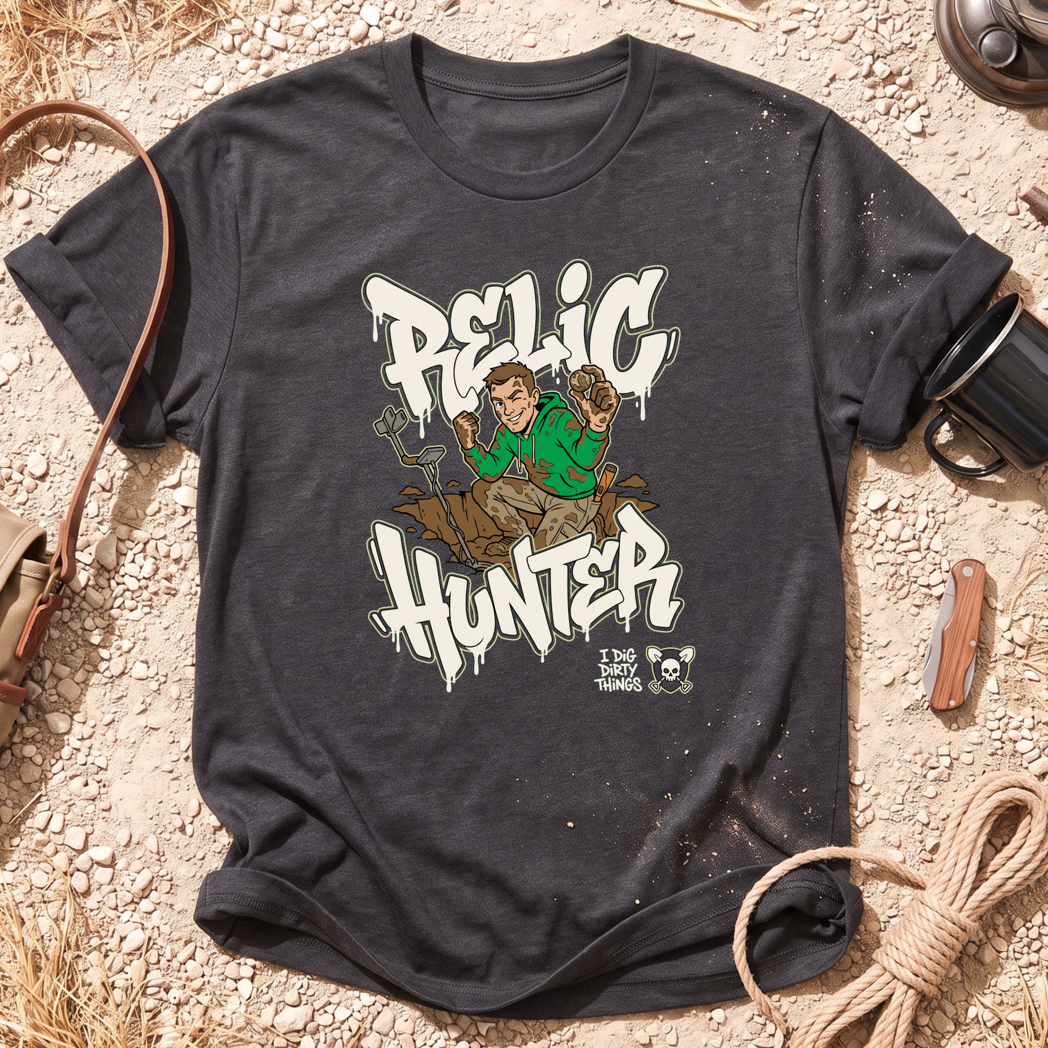 I Dig Dirty Things Graphic T-Shirt