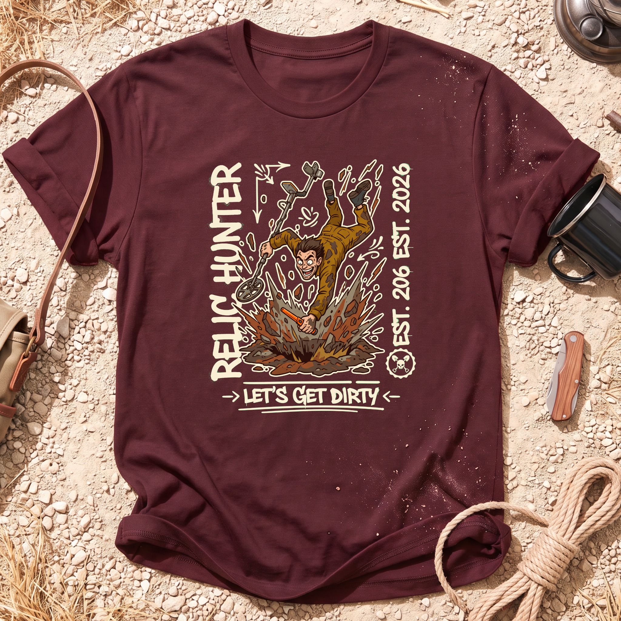 Let's Get Dirty Graphic T-Shirt