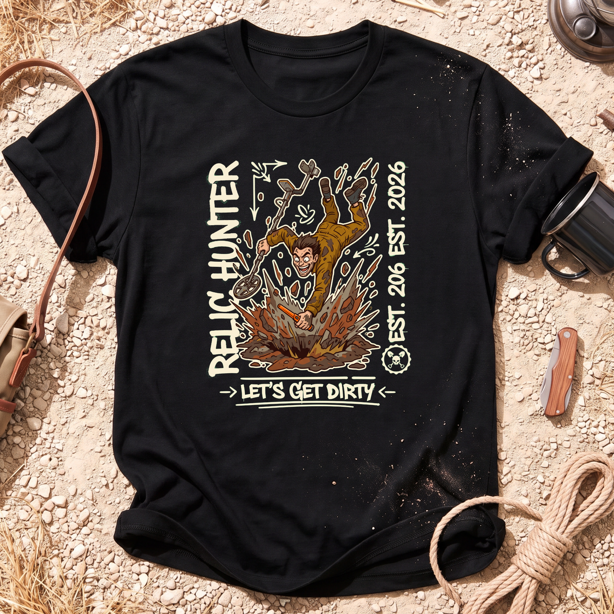 Let's Get Dirty Graphic T-Shirt
