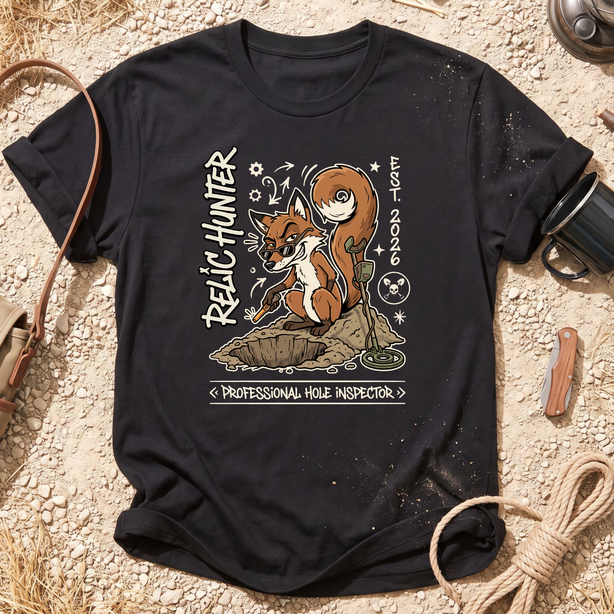Professional Hole Inspector Graphic T-Shirt