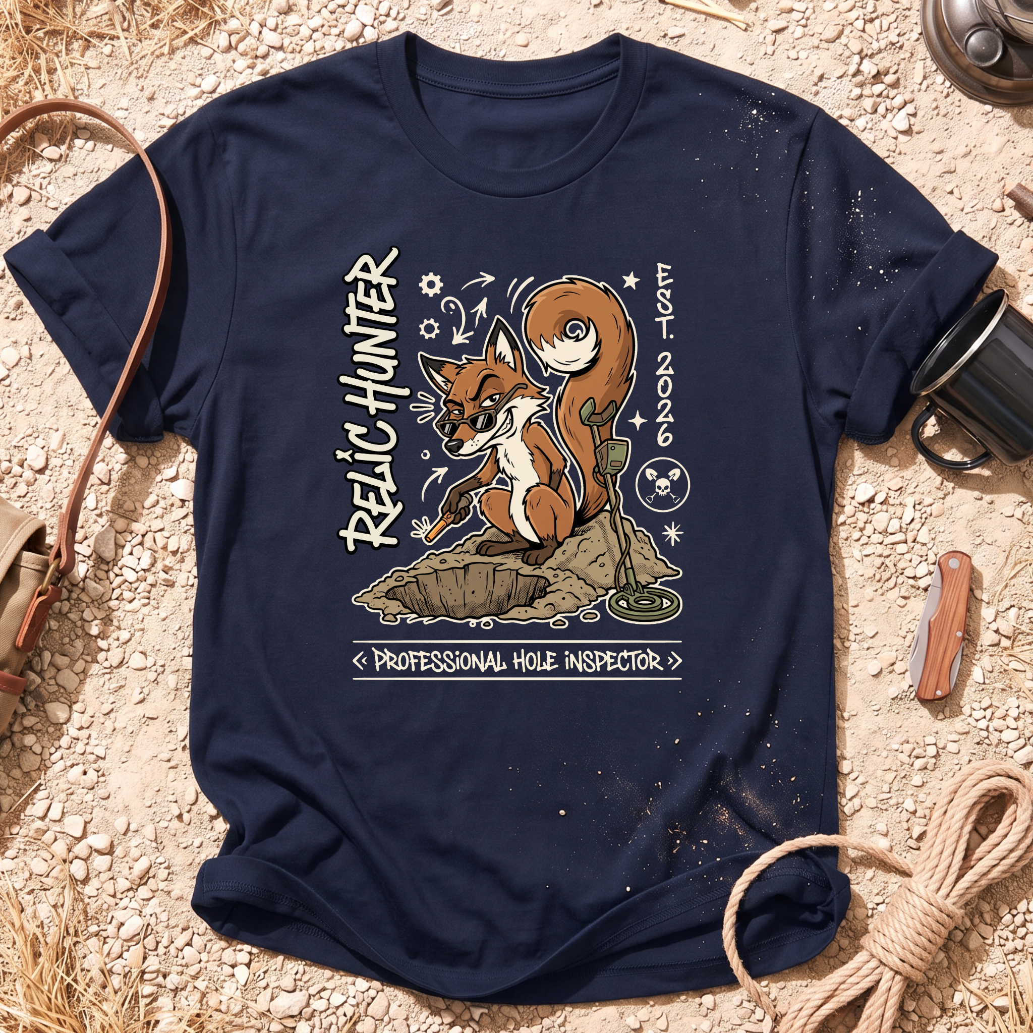 Professional Hole Inspector Graphic T-Shirt
