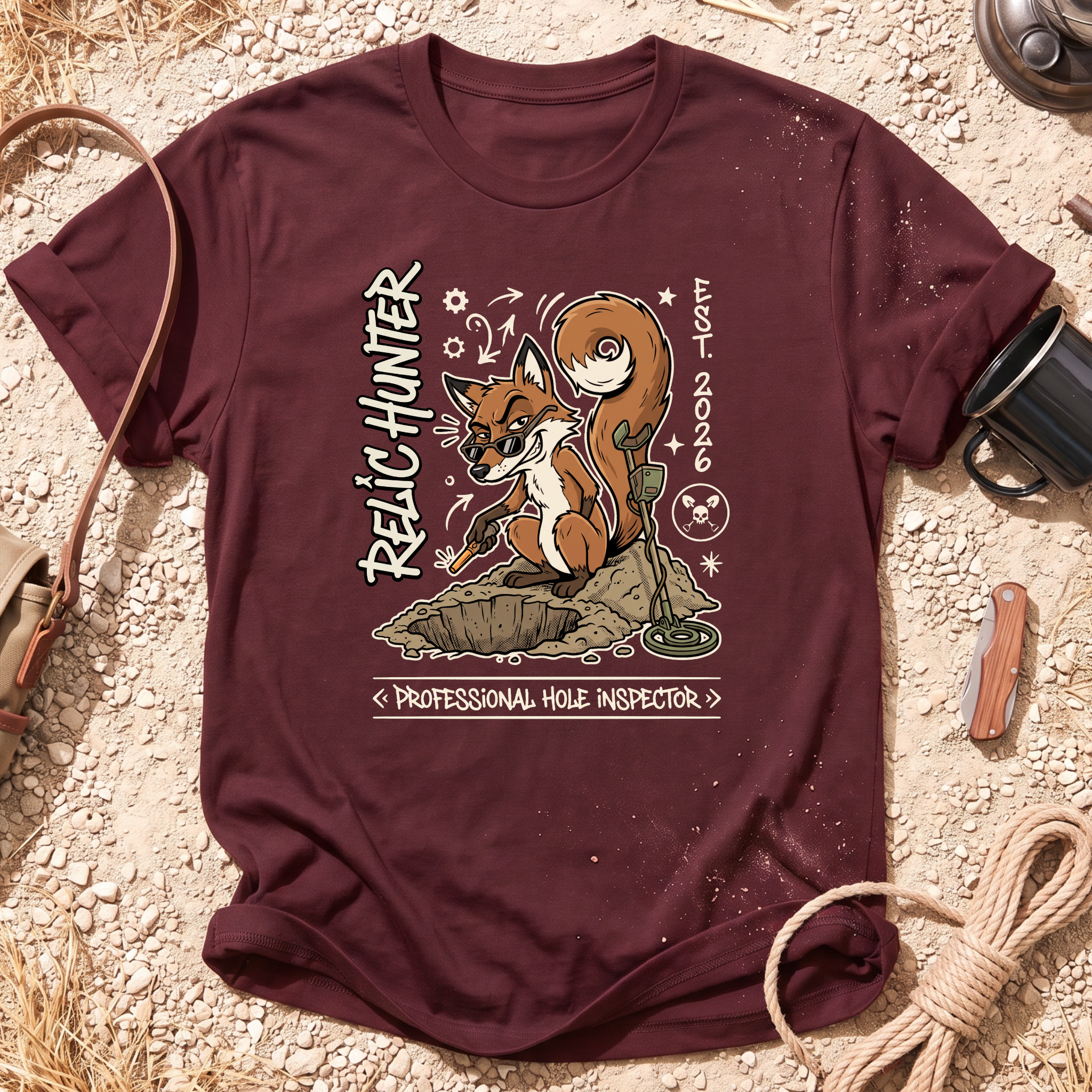 Professional Hole Inspector Graphic T-Shirt