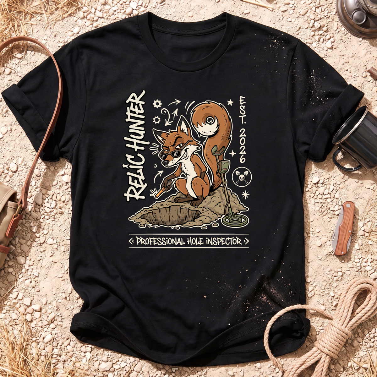 Professional Hole Inspector Graphic T-Shirt
