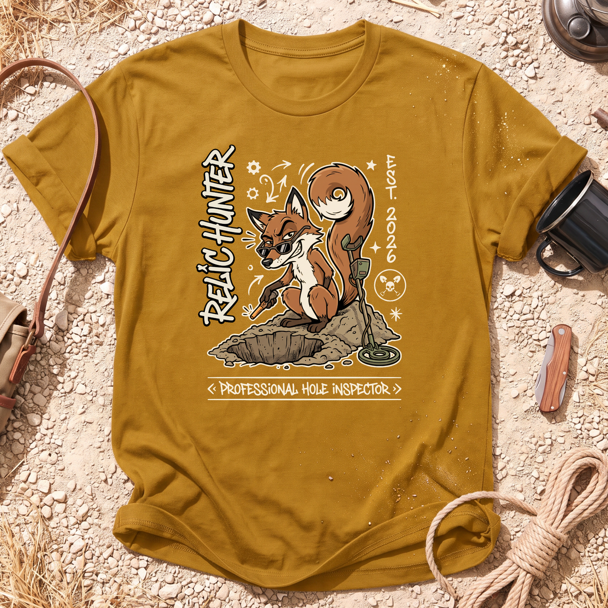 Professional Hole Inspector Graphic T-Shirt