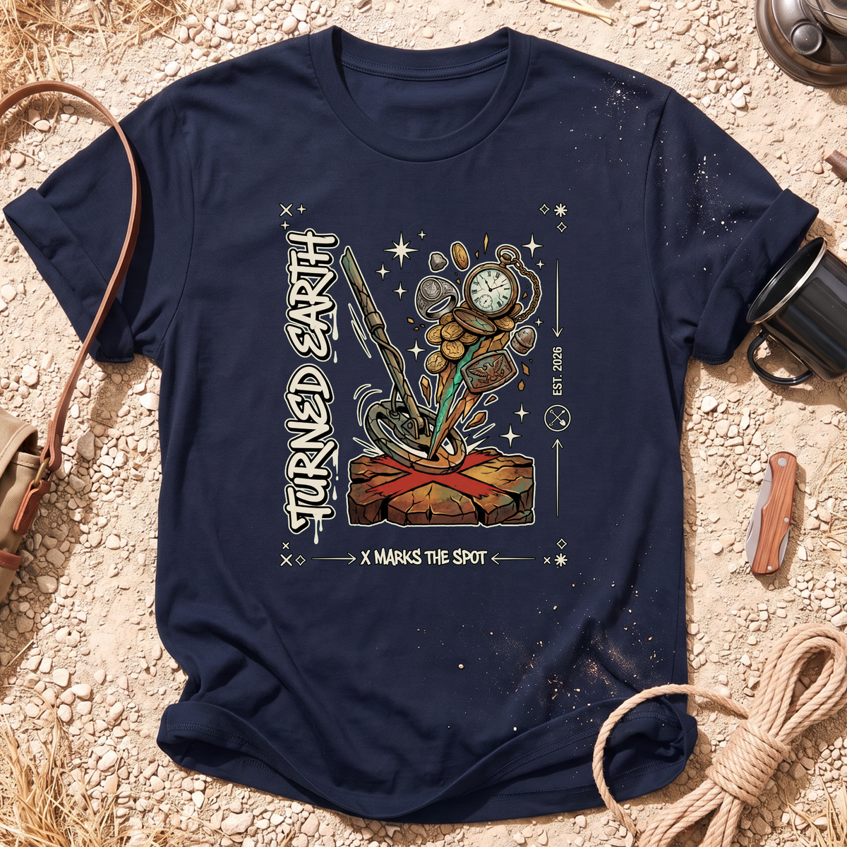"X" Marks the Spot Graphic T-Shirt