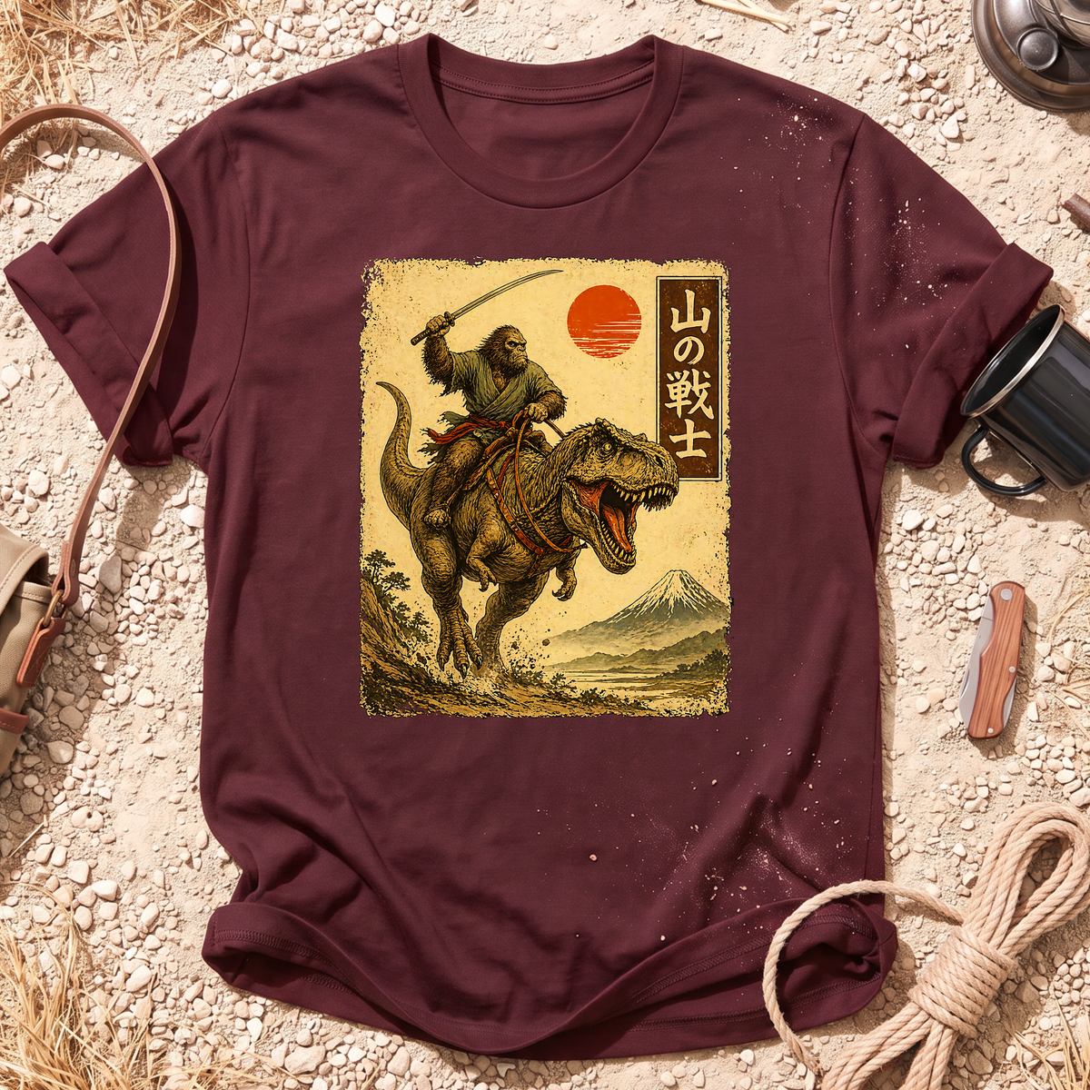 Samurai Bigfoot T-Shirt