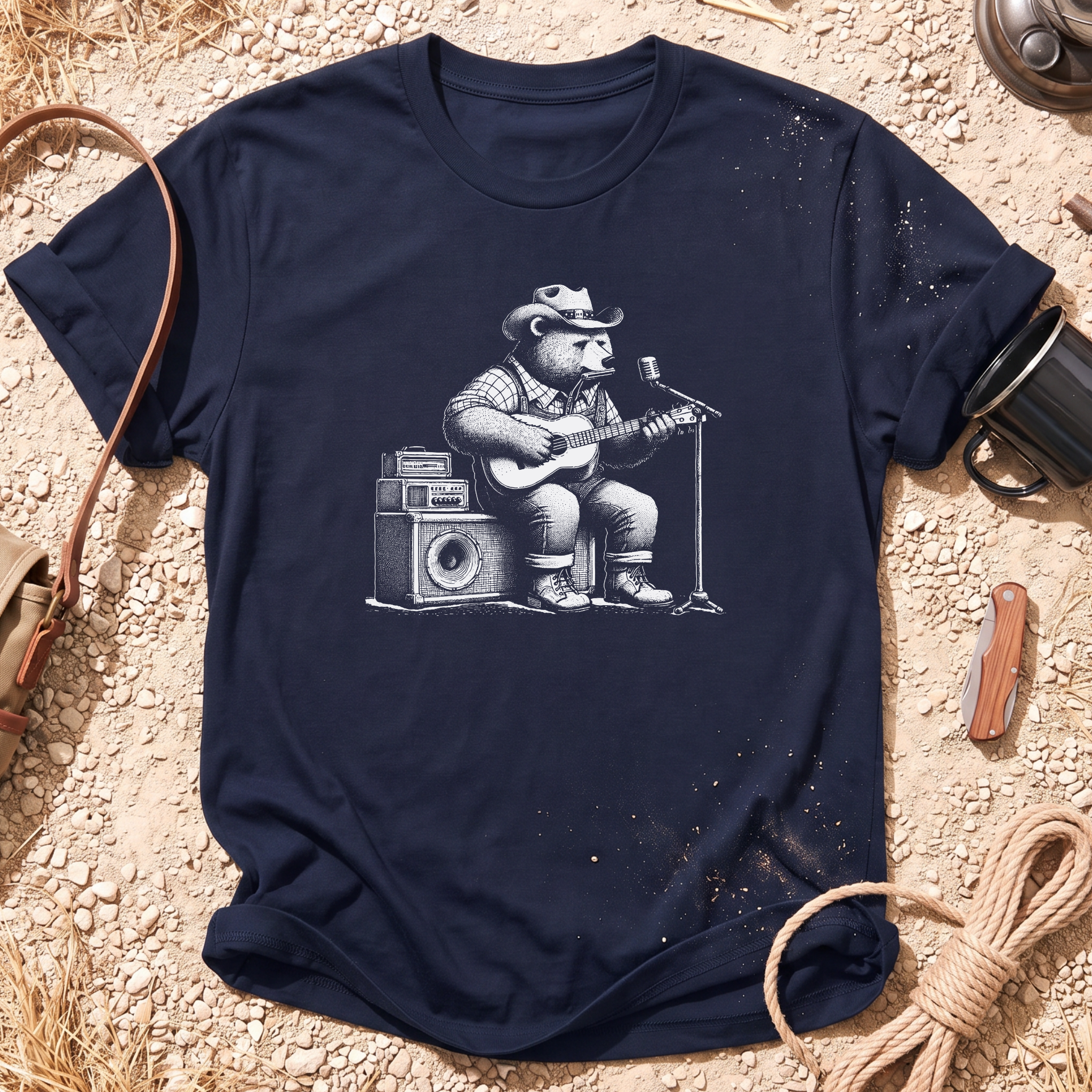 Bear Guitarist T-Shirt