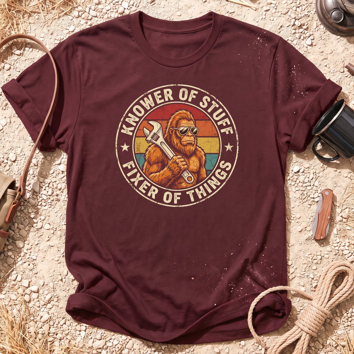 Bigfoot Knows T-Shirt