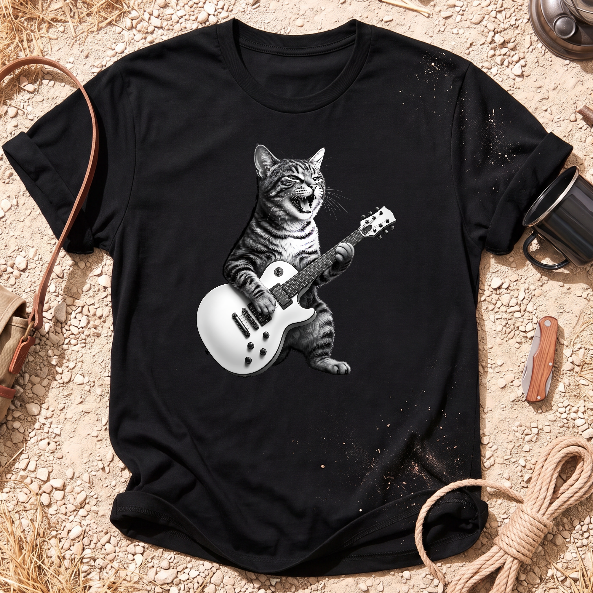 Rockstar Kitty T-Shirt