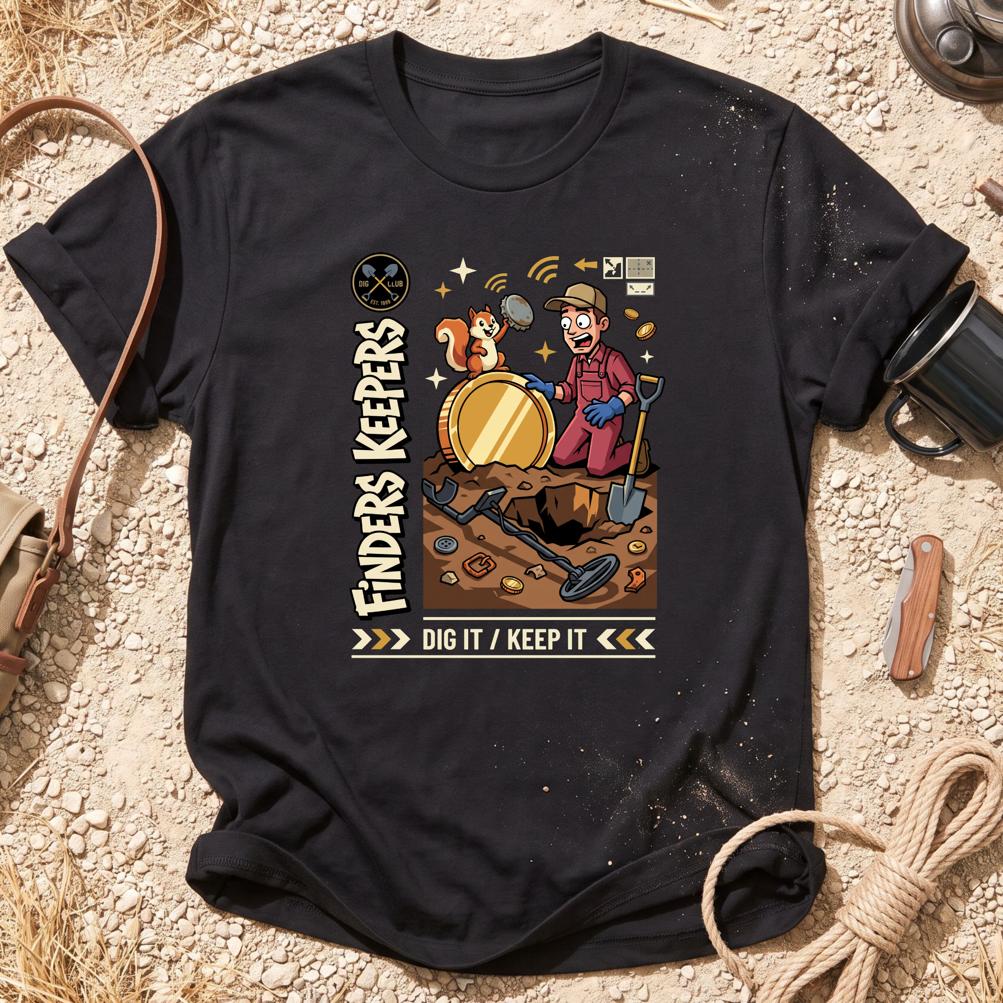 Finders Keepers Squirrel T-Shirt