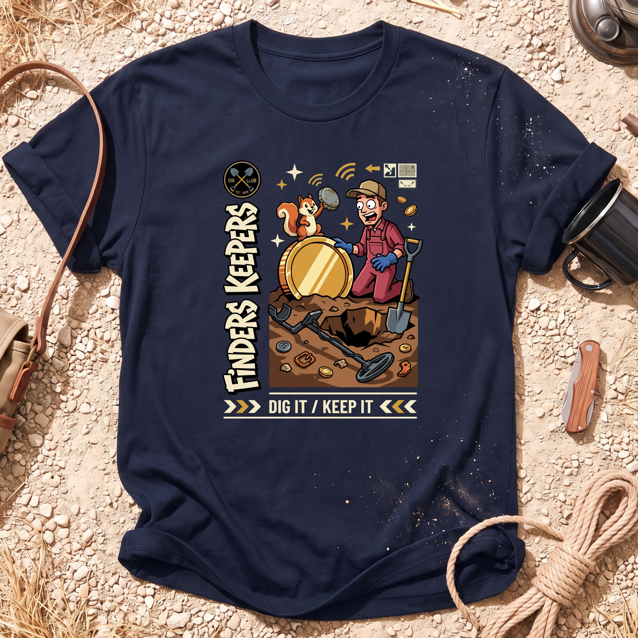Finders Keepers Squirrel T-Shirt