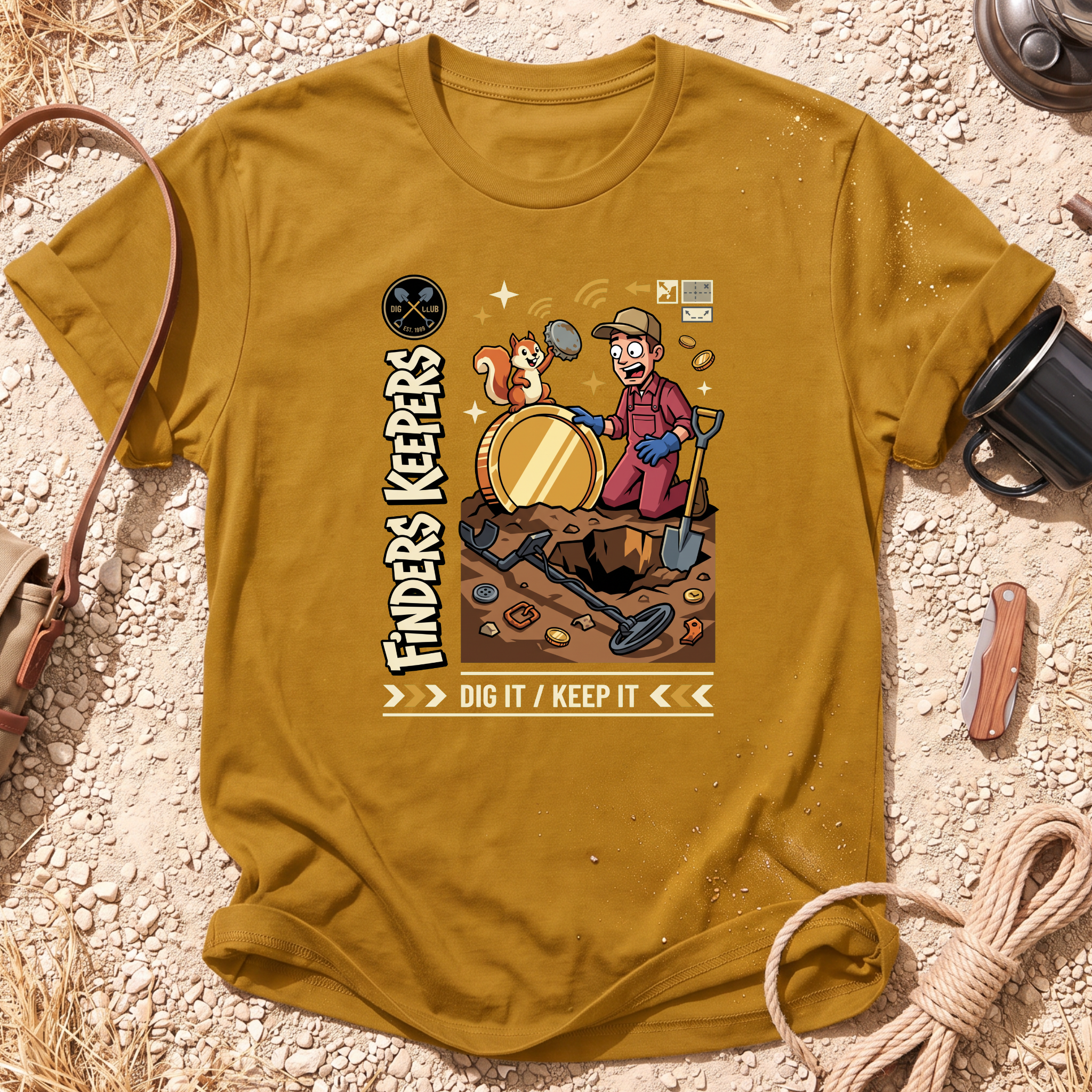 Finders Keepers Squirrel T-Shirt