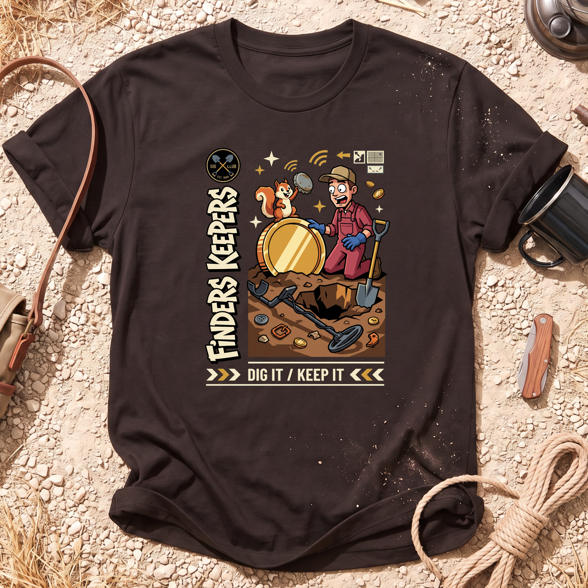 Finders Keepers Squirrel T-Shirt
