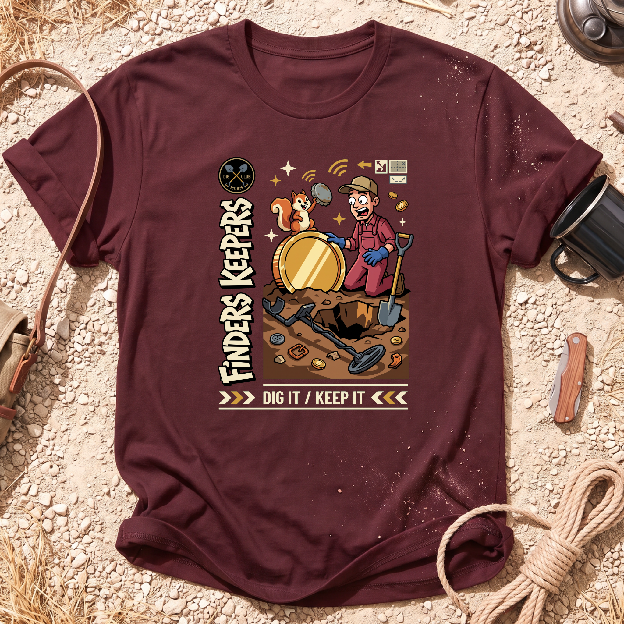 Finders Keepers Squirrel T-Shirt