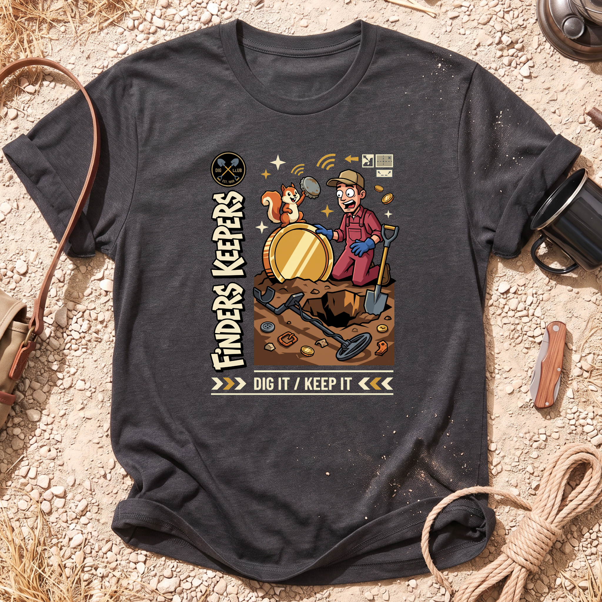 Finders Keepers Squirrel T-Shirt